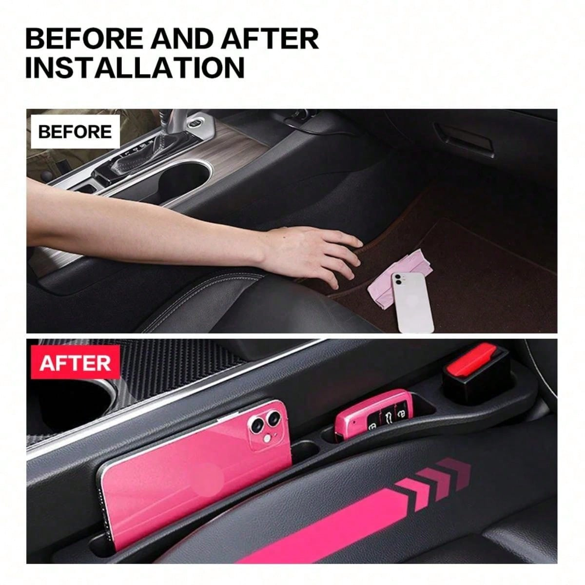 Car Seat Gap Filler Side Seam  - Car Accessories Tape avaliação e preço