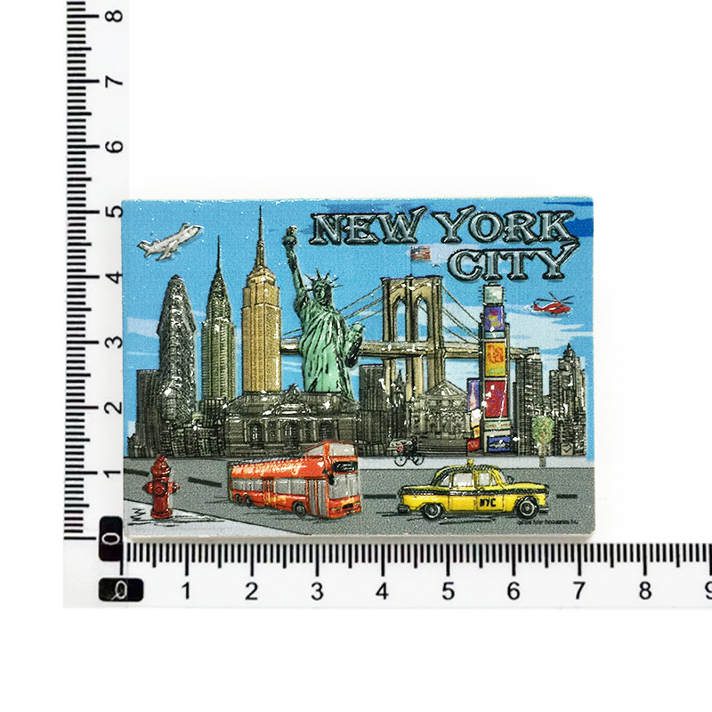 New York US 3D Fridge Magnets  - Car Accessories Bali avaliação e preço