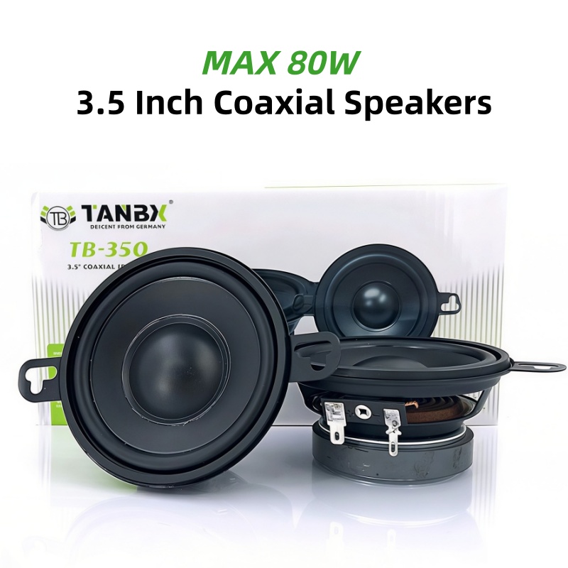 Car Speakers 1 Pair 3.5 Inch C - Car Accessories Sound System avaliação e preço