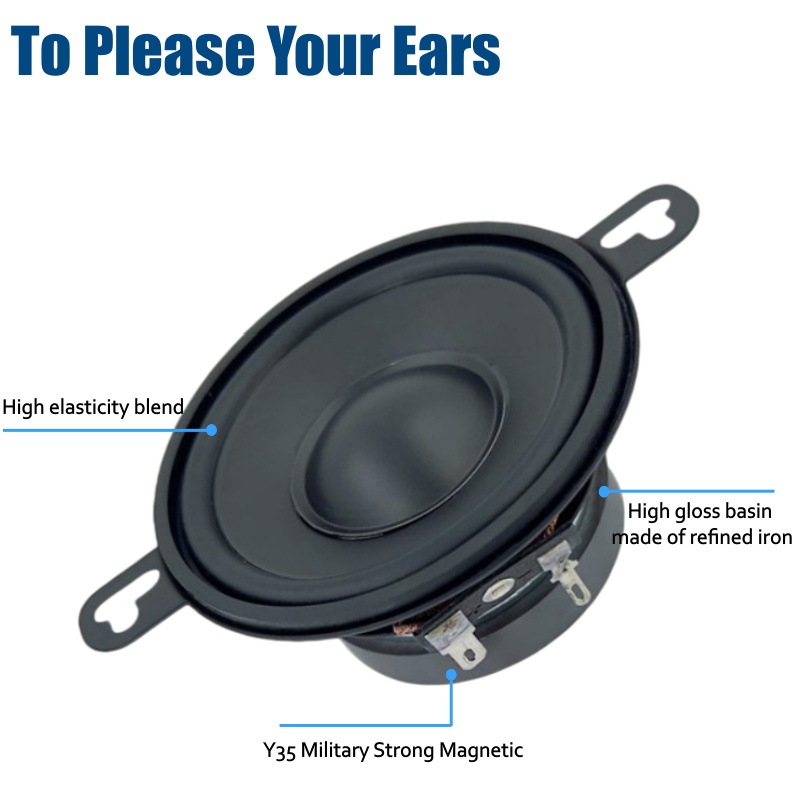 Car Speakers 1 Pair 3.5 Inch C - Car Accessories Sound System avaliação e preço