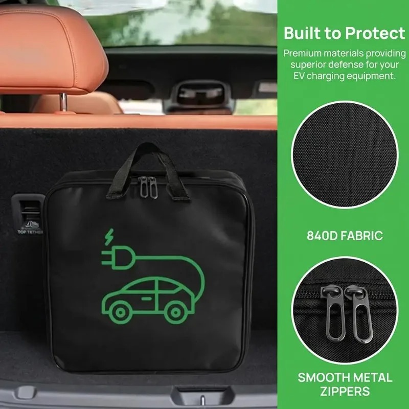 Storage Bag Electric Car Charg - Car Cable Organizer avaliação e preço