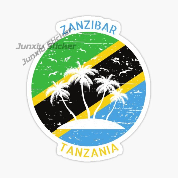 TANZANIA ZANZIBAR Flag Nationa - Car Accessories Zanzibar avaliação e preço
