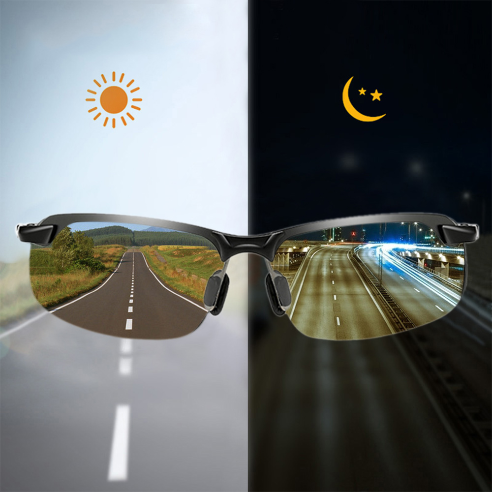 Photochromic Sunglasses Men Po - Car Accessories For Night Driving avaliação e preço