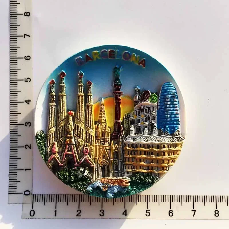 Barcelona Spain Fridge Magnets - Car Accessories Bali avaliação e preço