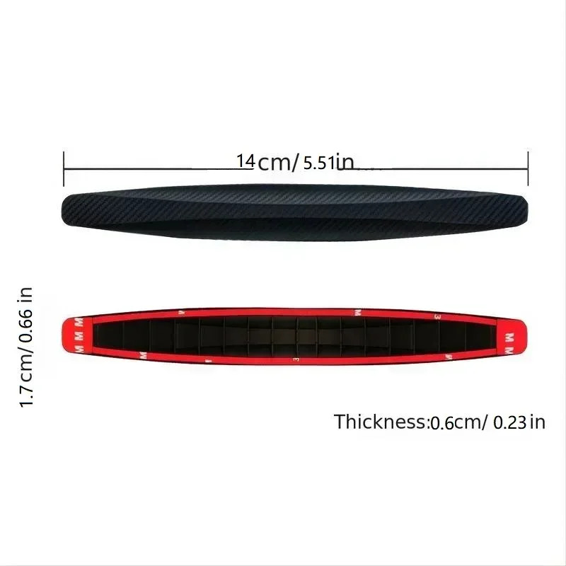 Car Front and Rear Bumper Anti - Car Accessories Tape avaliação e preço